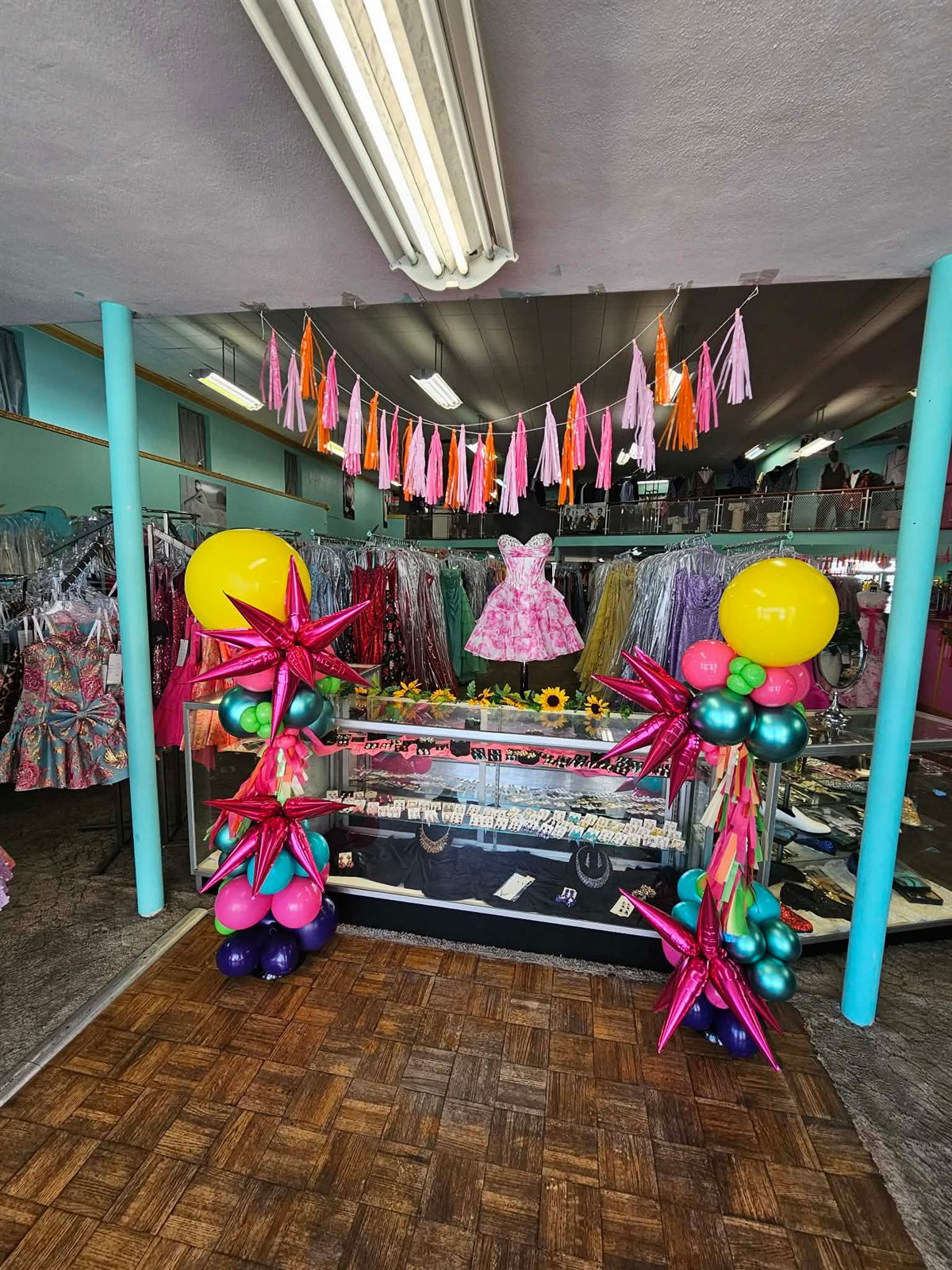 Inside the Wedding Lace boutique in Alice, Texas